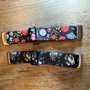 Floral Patterned Wearable Wristbands for FitBit Charge 5 & 6